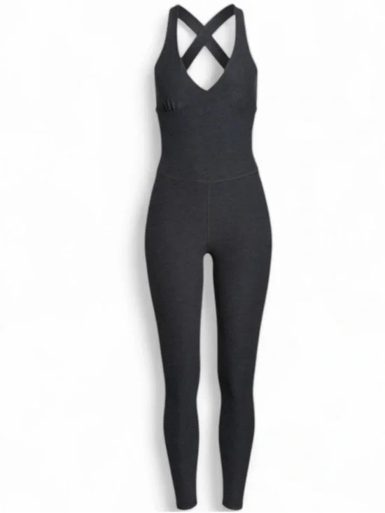 Beyond Yoga Spacedye Daring Jumpsuit Darkest Night M NWT - Picture 3 of 9